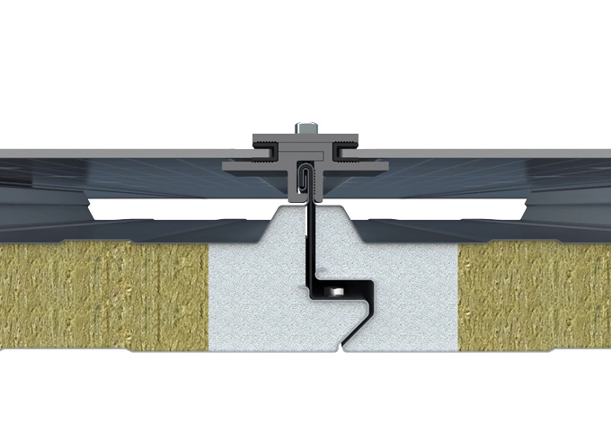 HXY-FD-R-360HN II photovoltaic roof panel joint detail