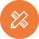 Top-notch quality control icon